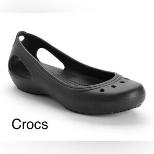 Crocs Kadee Women's Flats in Brown/Black excellent condition W7